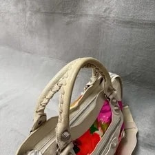 Balenciaga Giant City Floral Ltd Edition 173084 PHW Italy GC 3