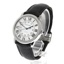 Cartier Ronde Solo WSRN0021 36mm SS Silver #C15195 2