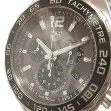 Tag Heuer Formula 1 Quartz Chronograph Date Caz1011 Silver Color Aa 4