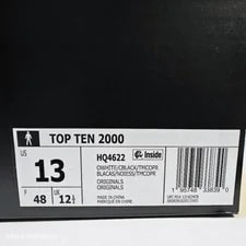 Adidas US 13 90's Retro Top Ten 2000 2