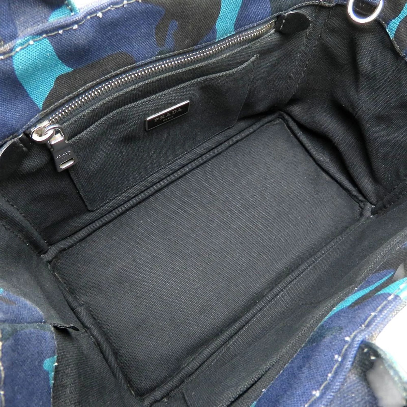 Small Canapa Logo Camouflage Satchel 4