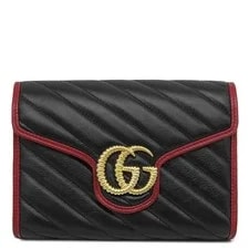 Gucci — Gucci GG Marmont Logo Chain Wallet X G — Handbag — resale