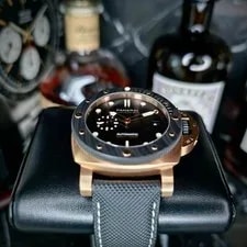 Panerai Luminor Submersible 44mm Gold OroCarbon Full Set PAM01070 3
