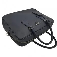 Auth Prada Triangle Logo Briefcase Business pr5843vv 3