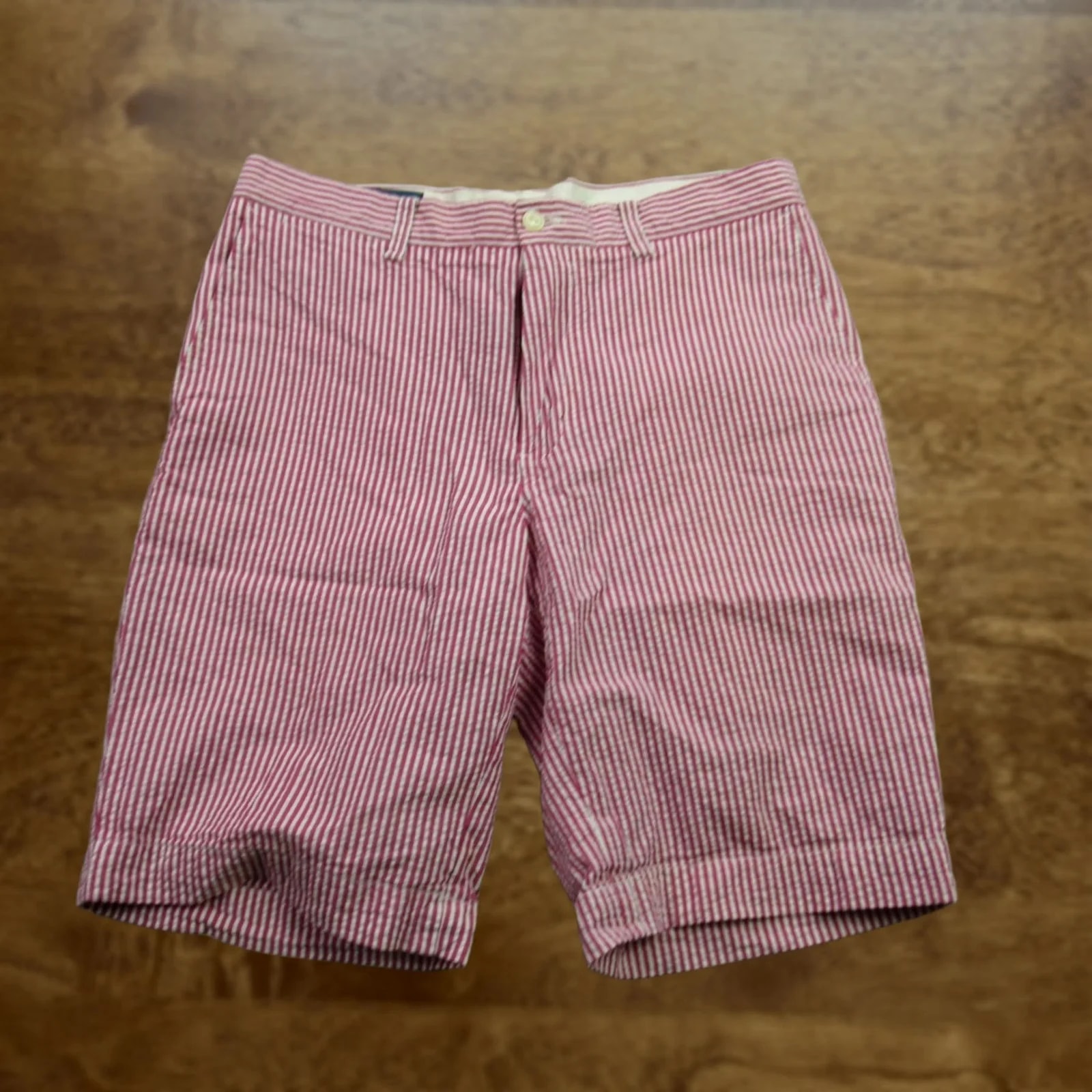 Polo Ralph Lauren — Polo Ralph Lauren Shorts 32 Chino Outdoors Pockets Lightweight Stripes — streetwear — resale