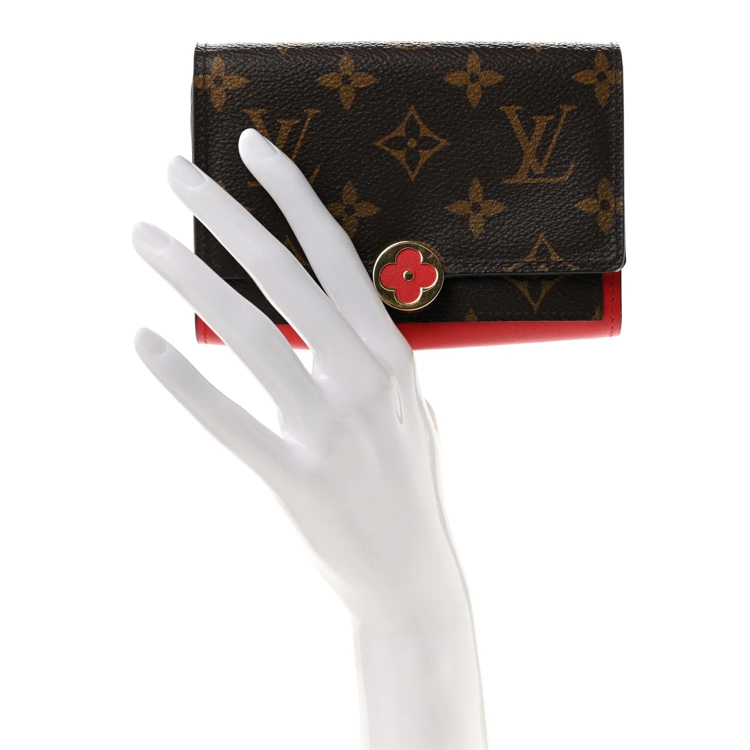 Flore Compact Wallet Coquelicot 2