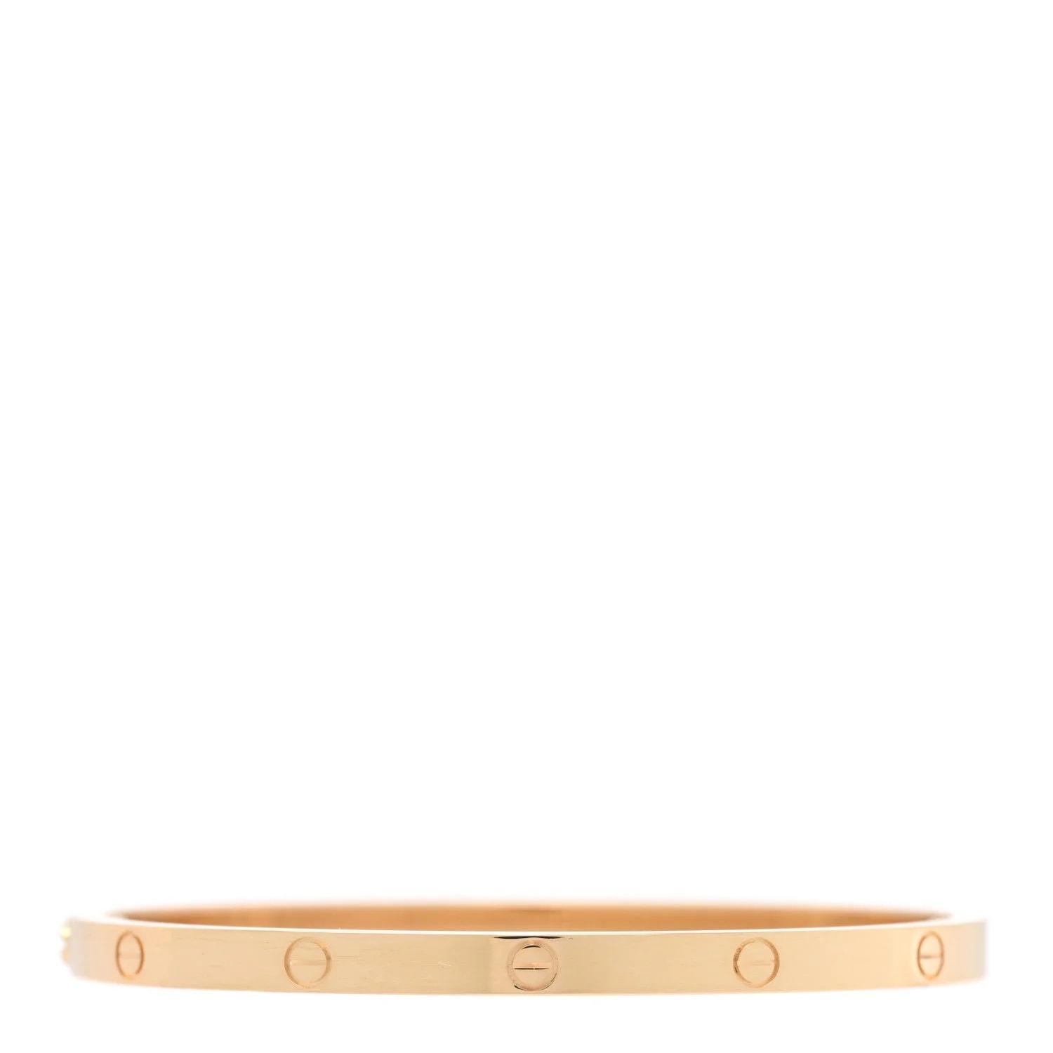 18K Yellow Gold Small Love Bracelet 15 2