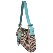 Fendi Geometric Embellished Baguette 4