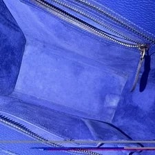 Celine Luggage Zip Closure Zipper Accent Inner Pockets 4