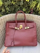 Hermès — Authentic Hermes Birkin 35 H — Handbag — resale