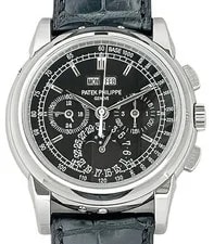 Patek Philippe 5970P Platinum Black Dial Perpetual Calendar Chronograph 2