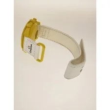 Omega Quartz Analog GLD WHT S033J100 4