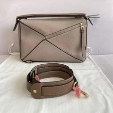 Loewe Puzzle Geometric Design Crossbody - Excellent #T4LEVP 3