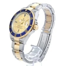 Rolex Submariner Date 8P Diamond 3P Sapphire 16613SG Champagne D Number Seco... 2