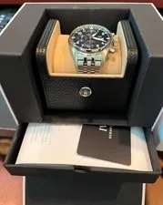 IWC Stainless Steel Pilot's Chronograph Blue Dial IW378004 2