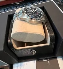 IWC Stainless Steel Pilot's Chronograph Blue Dial IW378004 3