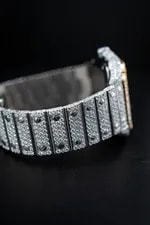 Cartier Santos XL Two-Tone – Full Bustdown – CVD Lab Diamonds 3