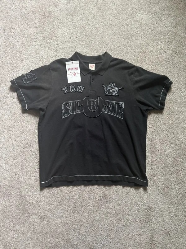 Supreme — Supreme X True Religion Appliqué Polo — Handbag — resale