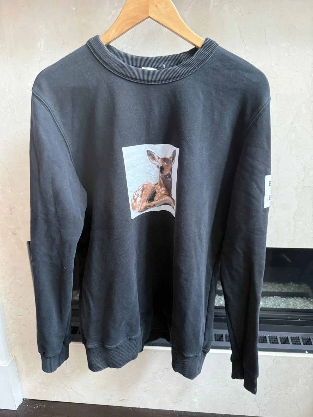 Burberry — Burberry Fawn and Skull Print Sweatshirt — streetwear — resale