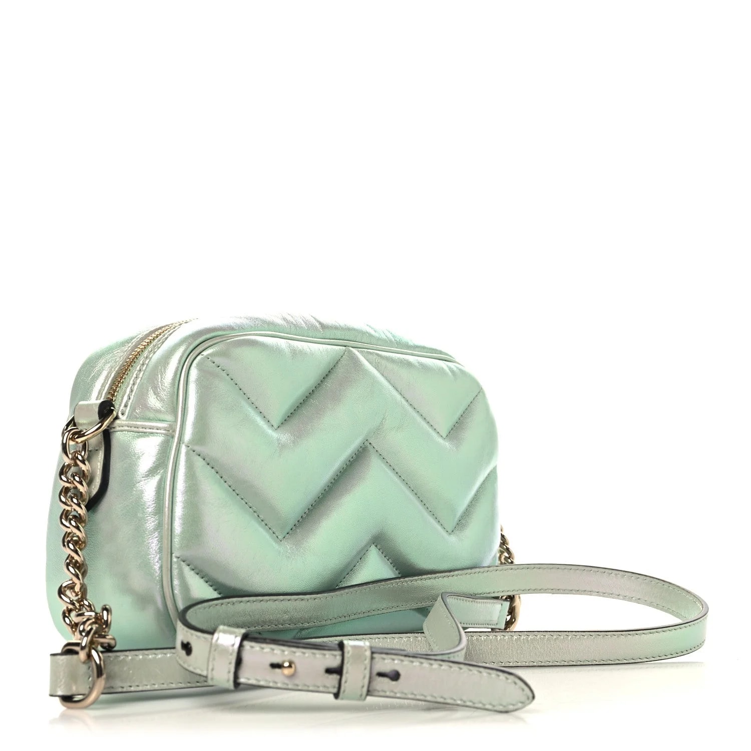 Chevron Matelasse Small GG Marmont Chain Salvy 3