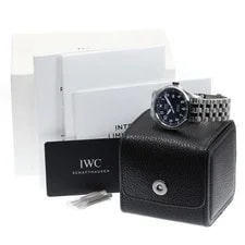 IWC — IWC Pilot Mark Xviii IW327016 40mm SS Navy Dial Automatic Date #C4259 — Watch — resale