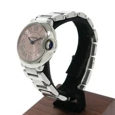 Cartier Ballon Bleu SM W6920038 Quartz Pink Dial Stainless Steel 2