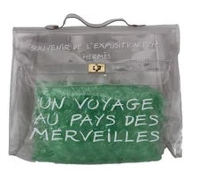Hermès — Hermes Clear Top Handle Souvenir de L'Exposition Kelly — Handbag — resale