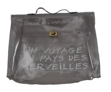 Hermes Clear Top Handle Souvenir de L'Exposition Kelly 2