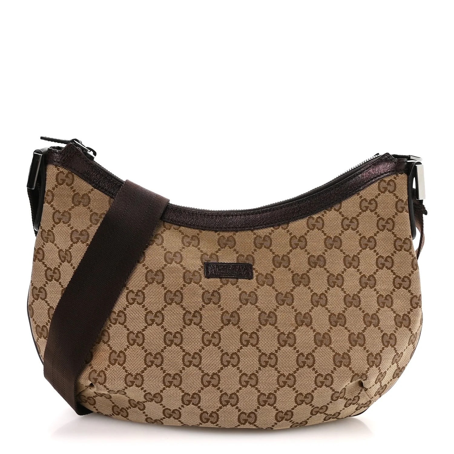 Gucci — Medium Half Moon Hobo Dark — Handbag — resale