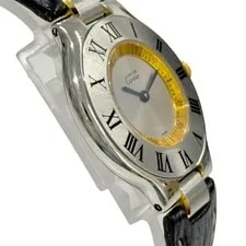 [product/Battery Replaced] Cartier 1330 Must 21 Vantian Silver 3