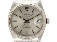 Tudor Prince OysterDay Rotor Automatic Date Silver Dial 74034 2