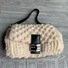 Fendi — Fendi Mamma Baguette Cute Rib — Handbag — resale