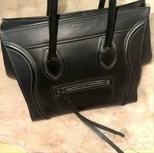 Celine — Celine Luggage Phantom Drummed Phoebe Philo — Handbag — resale