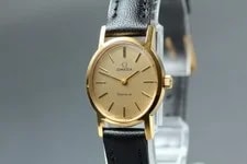 Omega — Vtg 1972 [EXC+5] Omega Geneve Cal.620 Gold Oval Manual Hand Winding — Watch — resale
