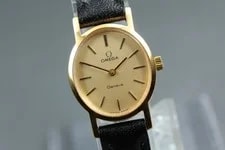Vtg 1972 [EXC+5] Omega Geneve Cal.620 Gold Oval Manual Hand Winding 3
