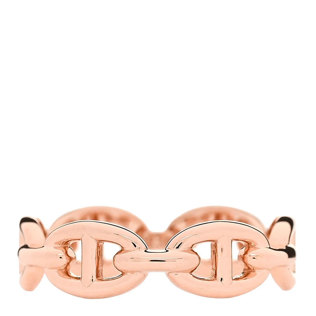 Hermès — 18K Rose Gold Chaine d'Ancre Enchainee 56 7.5 — Jewelry — resale