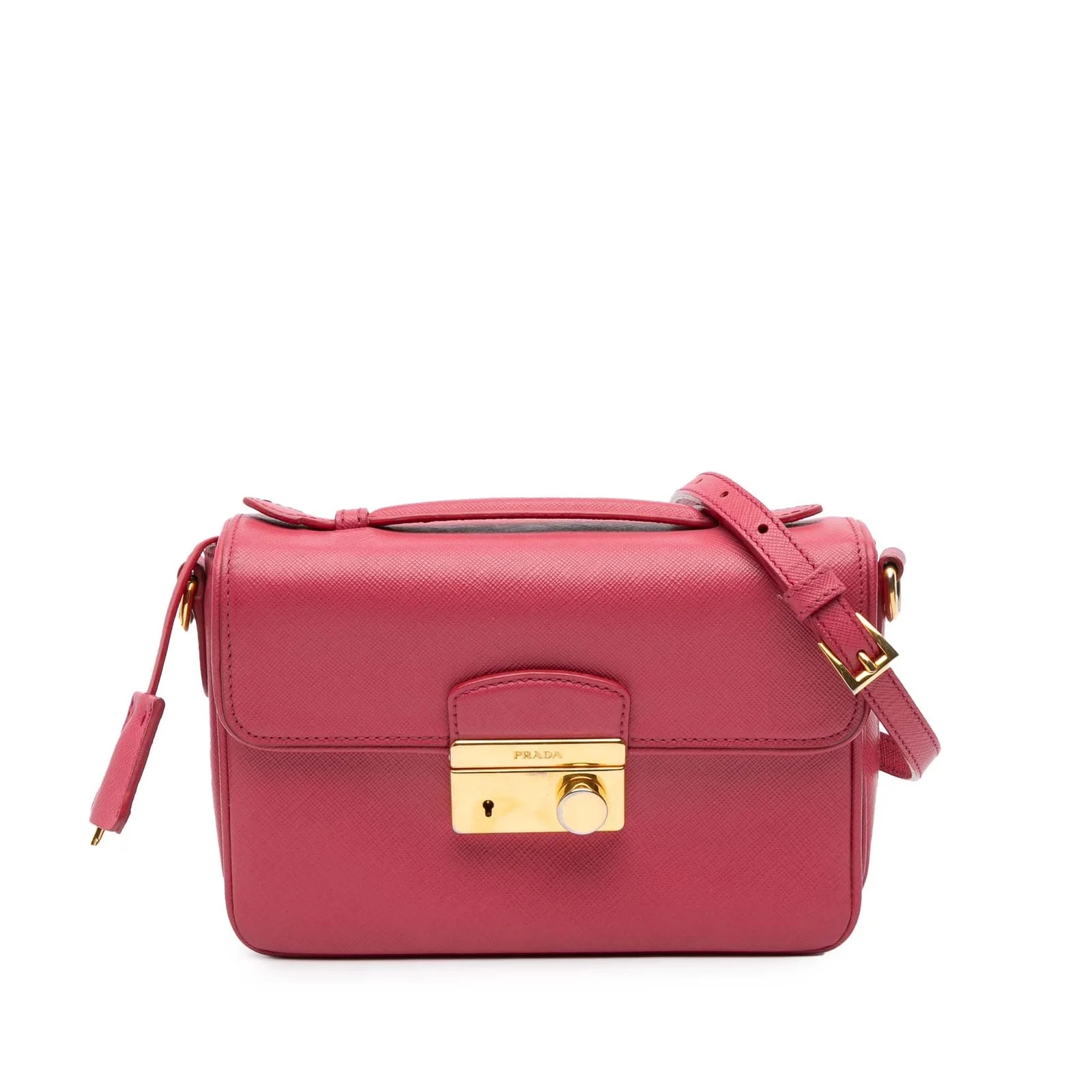 Prada — Sound Lock Satchel — Handbag — resale