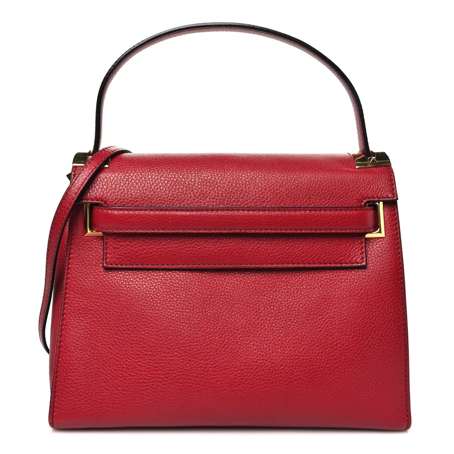 Valentino Garavani — Grained Medium My Rockstud Frame Valentino — Handbag — resale