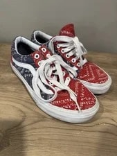 Vans — Vans Off the Wall Sk8 Limited Edition Ditsy Bandana Size 4.5 M 6 W — Sneaker — resale
