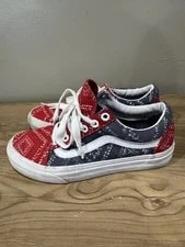 Vans Off the Wall Sk8 Limited Edition Ditsy Bandana Size 4.5 M 6 W 2