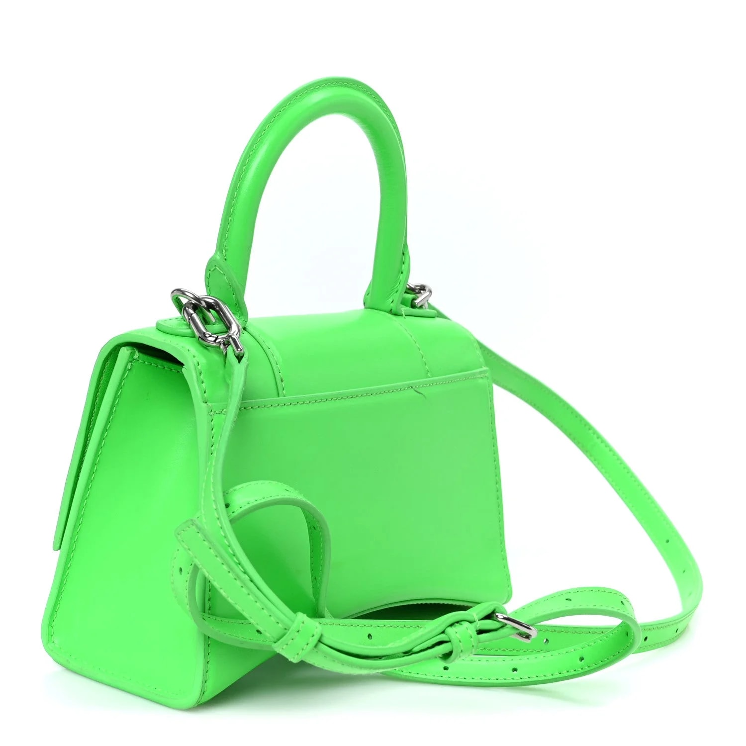 Shiny Box Hourglass Top Handle XS Fluo 2
