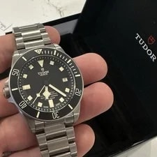Tudor Pelagos LHD 42mm 500m Black Dial Steel Bracelet Box Papers Extra Straps 2