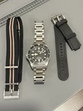 Tudor Pelagos LHD 42mm 500m Black Dial Steel Bracelet Box Papers Extra Straps 4