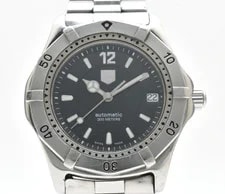 ▶️Tag Heuer 2000 WK2118-0 Black Dial Automatic Japan 2