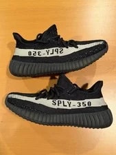Yeezy — Size 4 - Yeezy 350 V2 Stripe BY1604 Shoes — Sneaker — resale