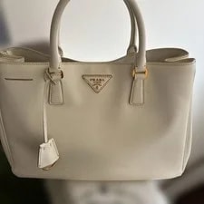 Prada — Prada White Gold Authentic Excellent Condition — Handbag — resale