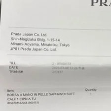 Prada Cipria Borsa A Mano Soft Calf 1 TU I 3
