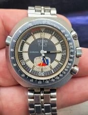 Breitling — Sicura Breitling Swiss 1960's 70's Chronograph 45MM — Watch — resale