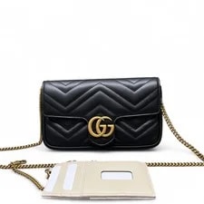 Gucci Mini GG Marmont Chain Wallet (ws070326a8r) 2