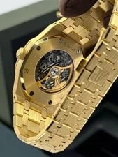 NEW 2025 Audemars Piguet Royal Oak 41mm 15407BA Double Balance Wheel Openworked 2